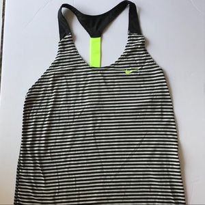 Nike - Dri-Fit “Just Do It” Neon Racerback Tank